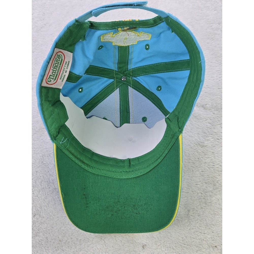 Nathan's Famous Hot Dog Eating Contest Richard Petty Motorsports Hat Adjustable - Picture 5 of 6
